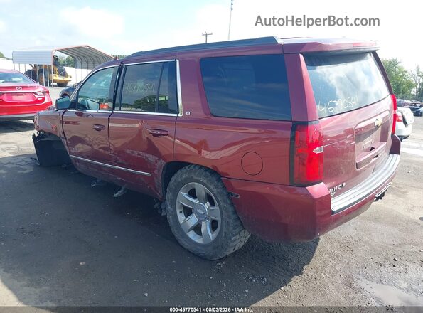 1GNSKBKC5HR356030 2017 CHEVROLET TAHOE Red Trasero izquierdo