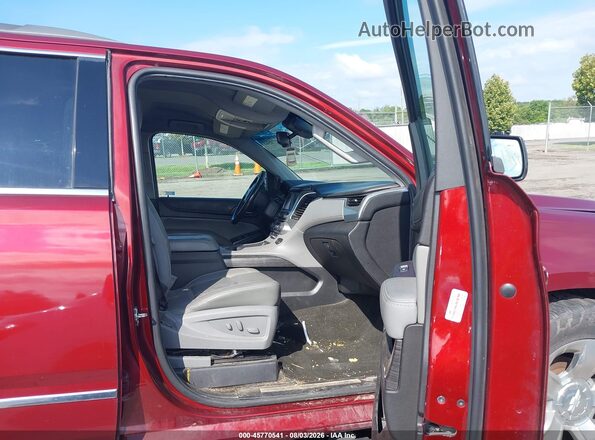 1GNSKBKC5HR356030 2017 CHEVROLET TAHOE Red Vista interior delantera