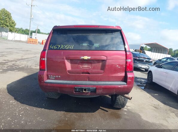 1GNSKBKC5HR356030 2017 CHEVROLET TAHOE Red 