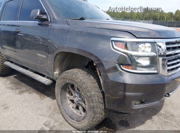 1GNSKBKC5HR399752 2017 CHEVROLET TAHOE Black Вид спереду