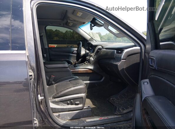 1GNSKBKC5HR399752 2017 CHEVROLET TAHOE Black Вид салону спереду