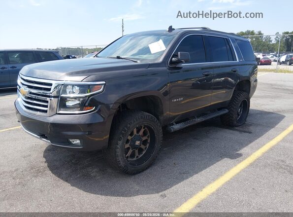 1GNSKBKC5HR399752 2017 CHEVROLET TAHOE Black Передня ліва чверть