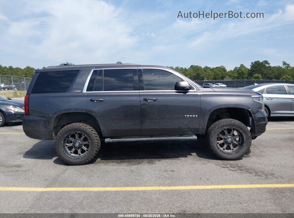 1GNSKBKC5HR399752 2017 CHEVROLET TAHOE Black Вид задньої частини салону