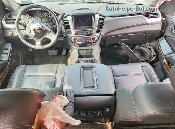 1GNSKBKC5JR244690 2018 CHEVROLET TAHOE Black Առջևի վահանակի տեսք
