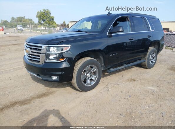 1GNSKBKC5LR206718 2020 CHEVROLET TAHOE Black Առջևի ձախ երեք քառորդ տեսարան