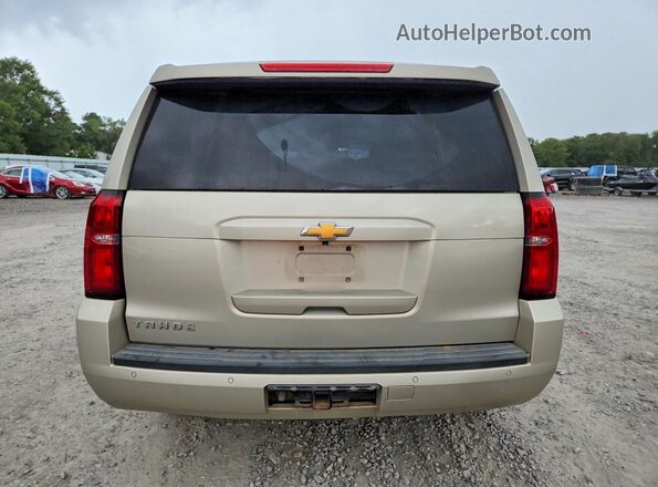 1GNSKBKC6GR179440 2016 CHEVROLET TAHOE Gold უკანა ხედი