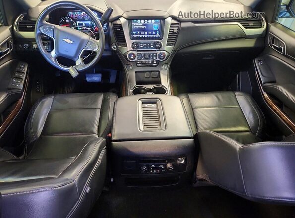 1GNSKBKC6GR312729 2016 CHEVROLET TAHOE Silver Вид панелі приладів