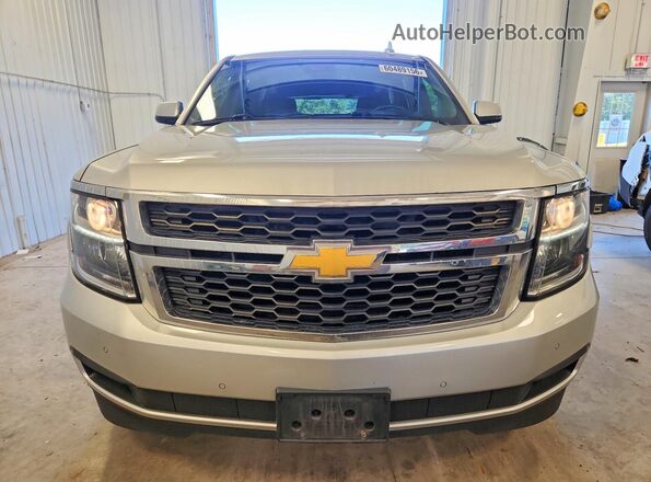 1GNSKBKC6GR312729 2016 CHEVROLET TAHOE Silver Вид спереду