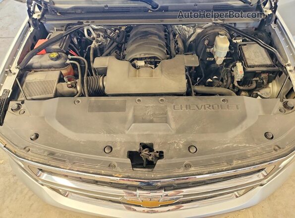 1GNSKBKC6GR312729 2016 CHEVROLET TAHOE Silver Вид підкапотного простору