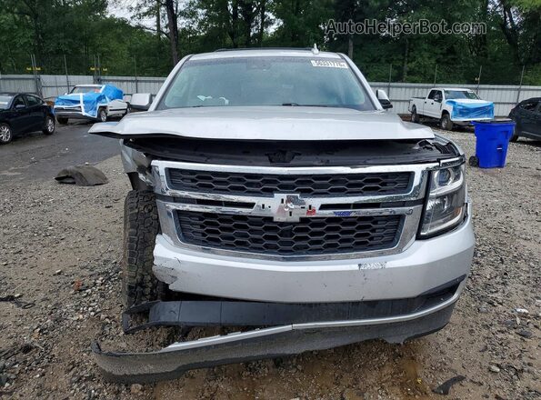 1GNSKBKC6HR169590 2017 CHEVROLET TAHOE Серебряный Вид спереди