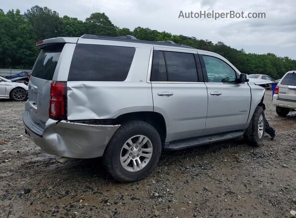 1GNSKBKC6HR169590 2017 CHEVROLET TAHOE Серебряный Задняя правая четверть