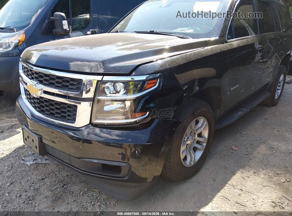 1GNSKBKC6JR174469 2018 CHEVROLET TAHOE Black Vista frontal