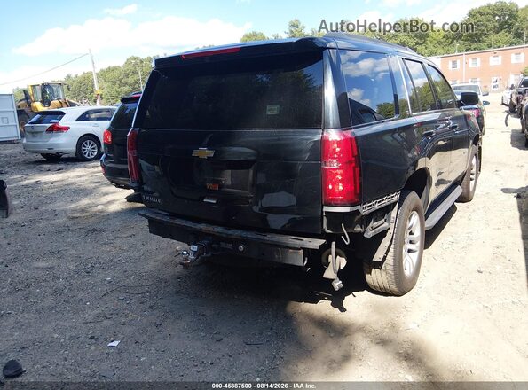 1GNSKBKC6JR174469 2018 CHEVROLET TAHOE Black Trasero derecho