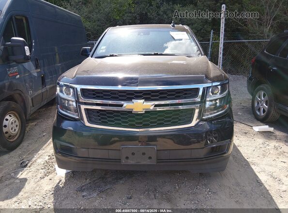 1GNSKBKC6JR174469 2018 CHEVROLET TAHOE Black Vista del cuadro de instrumentos