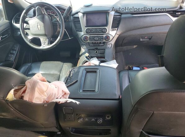 1GNSKBKC6KR158208 2019 CHEVROLET TAHOE White Widok deski rozdzielczej