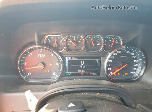 1GNSKBKC6KR158208 2019 CHEVROLET TAHOE White Widok zestawu wskaźników
