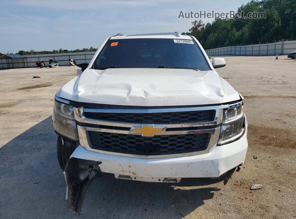 1GNSKBKC6KR158208 2019 CHEVROLET TAHOE White Widok z przodu