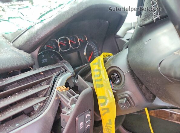 1GNSKBKC6KR405159 2019 CHEVROLET TAHOE Black ხელსაწყოთა პანელის ხედი