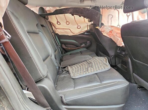 1GNSKBKC6KR405159 2019 CHEVROLET TAHOE Black უკანა სავარძლების ხედი