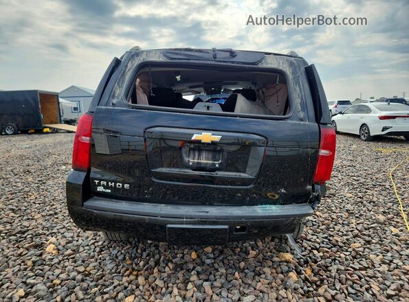 1GNSKBKC6KR405159 2019 CHEVROLET TAHOE Black უკანა ხედი