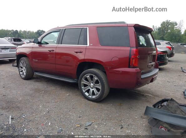 1GNSKBKC6LR124612 2020 CHEVROLET TAHOE Красный Задняя левая четверть