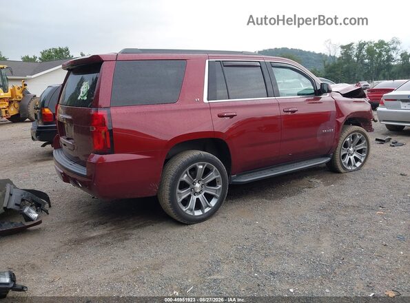 1GNSKBKC6LR124612 2020 CHEVROLET TAHOE Красный Задняя правая четверть