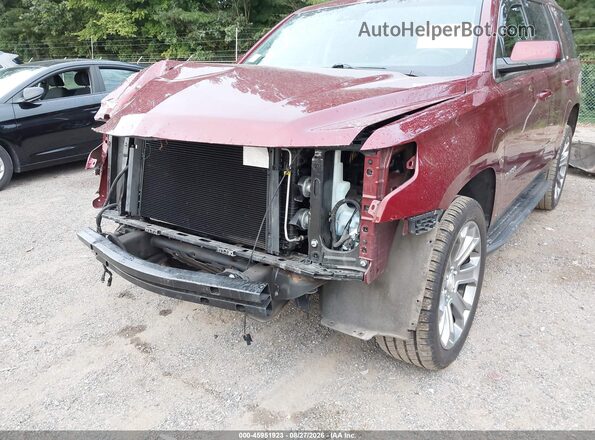 1GNSKBKC6LR124612 2020 CHEVROLET TAHOE Красный Вид спереди