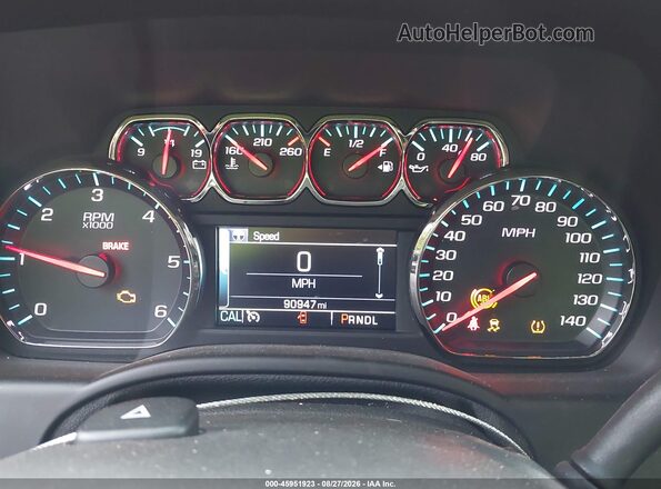 1GNSKBKC6LR124612 2020 CHEVROLET TAHOE Красный Вид задних сидений