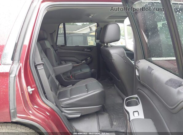 1GNSKBKC6LR124612 2020 CHEVROLET TAHOE Красный Вид наклейки с VIN-кодом