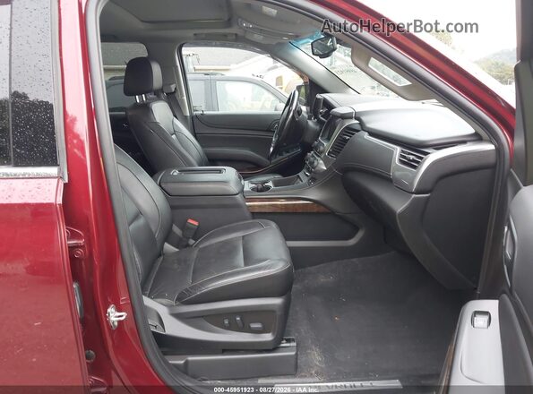 1GNSKBKC6LR124612 2020 CHEVROLET TAHOE Красный Вид салона спереди