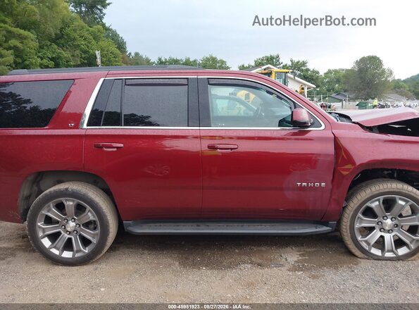 1GNSKBKC6LR124612 2020 CHEVROLET TAHOE Красный Панорамный вид салона 360°