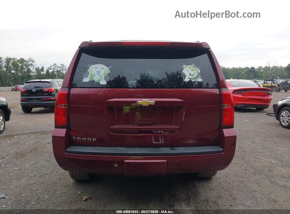 1GNSKBKC6LR124612 2020 CHEVROLET TAHOE Красный 