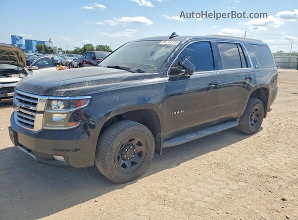 1GNSKBKC7GR288568 2016 CHEVROLET TAHOE Black Trasero izquierdo