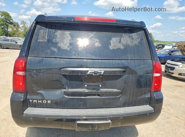 1GNSKBKC7GR288568 2016 CHEVROLET TAHOE Black Vista de los asientos traseros