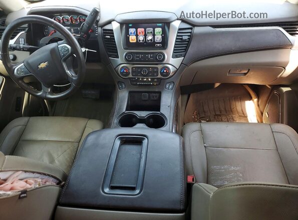1GNSKBKC7GR288568 2016 CHEVROLET TAHOE Black Vista interior de 360 grados