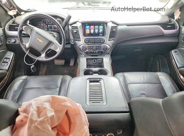 1GNSKBKC7GR395698 2016 CHEVROLET TAHOE Black Вид панелі приладів
