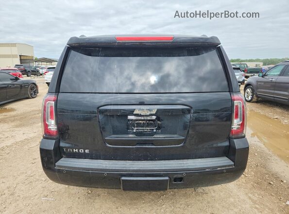 1GNSKBKC7GR395698 2016 CHEVROLET TAHOE Black Вид ззаду