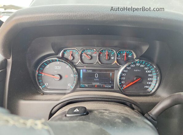 1GNSKBKC7GR395698 2016 CHEVROLET TAHOE Black Вид щитка приладів