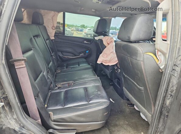 1GNSKBKC7GR395698 2016 CHEVROLET TAHOE Black Вид задніх сидінь