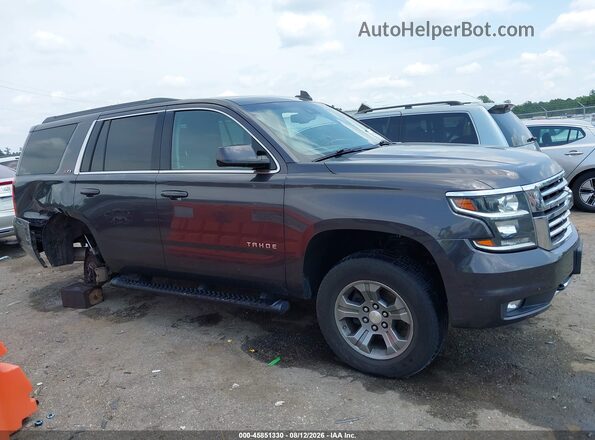 1GNSKBKC7JR277559 2018 CHEVROLET TAHOE Gray 360 interior view