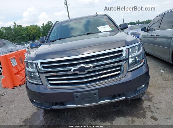 1GNSKBKC7JR277559 2018 CHEVROLET TAHOE Gray Rear interior view