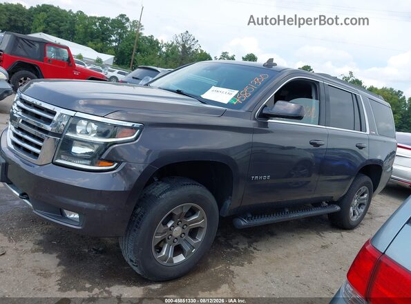1GNSKBKC7JR277559 2018 CHEVROLET TAHOE Gray 
