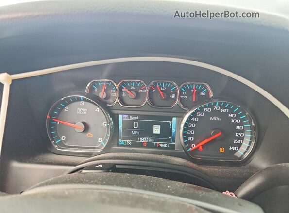 1GNSKBKC7LR102473 2020 CHEVROLET TAHOE Черный Вид щитка приборов