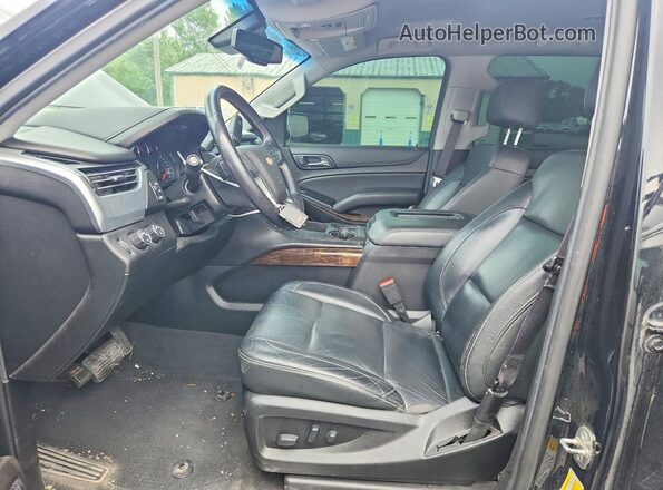 1GNSKBKC7LR102473 2020 CHEVROLET TAHOE Черный Вид салона спереди