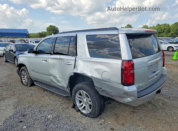 1GNSKBKC7LR159529 2020 CHEVROLET TAHOE Silver Trasero izquierdo