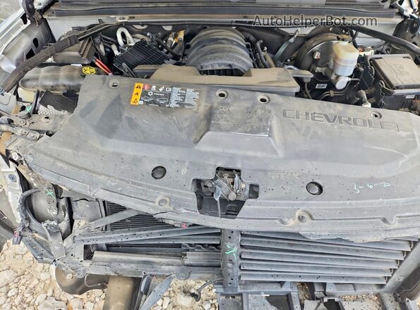 1GNSKBKC7LR159529 2020 CHEVROLET TAHOE Silver Vista del compartimento del motor