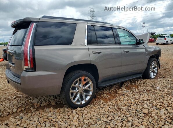 1GNSKBKC8HR300762 2017 CHEVROLET TAHOE Серый Задняя правая четверть