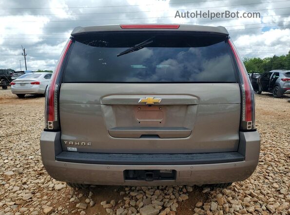 1GNSKBKC8HR300762 2017 CHEVROLET TAHOE Серый Вид сзади