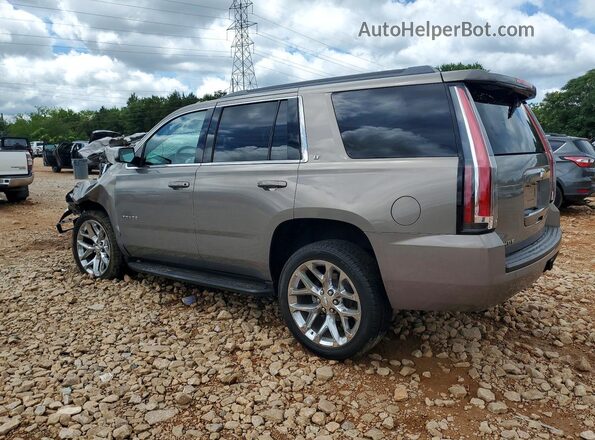 1GNSKBKC8HR300762 2017 CHEVROLET TAHOE Серый Задняя левая четверть