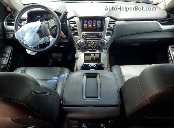 1GNSKBKC8HR300762 2017 CHEVROLET TAHOE Серый Вид панели приборов